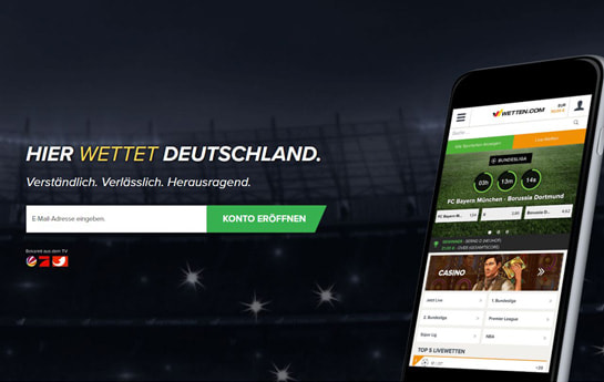 Die Website von Wetten.com